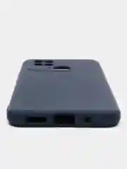 Темно-синий чехол силиконовый для Xiaomi Redmi 10C / Poco C40, Сяоми Редми 10С / Поко С40