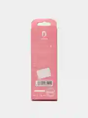Белый usb кабель зарядный, 1.0м, DENMEN D01 2.4A, TypeC/MicroUSB/Lightning для Android и iPhone