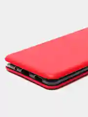 Красный чехол книжка Samsung Galaxy M52 5G с функцией подставки