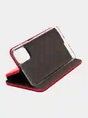 Красный чехол книжка Samsung Galaxy M52 5G с функцией подставки