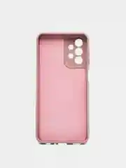 Бежевый чехол Samsung Galaxy A23, Самсунг Галакси А23 силиконовый, цветной с мягким подкладом