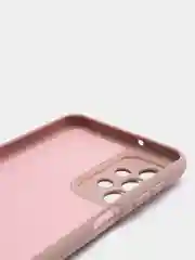 Бежевый чехол Samsung Galaxy A23, Самсунг Галакси А23 силиконовый, цветной с мягким подкладом