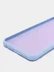 Голубой чехол Samsung Galaxy A23, Самсунг Галакси А23 силиконовый, цветной с мягким подкладом