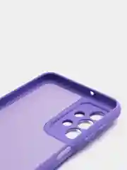 Фиолетовый чехол Samsung Galaxy A23, Самсунг Галакси А23 силиконовый, цветной с мягким подкладом