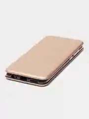 Багровый чехол книжка для Xiaomi Redmi Note 9 c функцией подставки