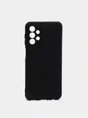 Черный чехол Samsung Galaxy A23, Самсунг Галакси А23 силиконовый, цветной с мягким подкладом