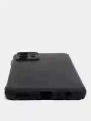 Черный чехол Samsung Galaxy A23, Самсунг Галакси А23 силиконовый, цветной с мягким подкладом