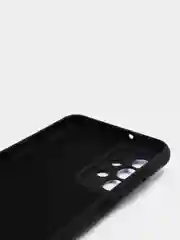 Черный чехол Samsung Galaxy A23, Самсунг Галакси А23 силиконовый, цветной с мягким подкладом
