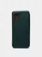 Тёмно-зелёный чехол-книжка для Xiaomi Redmi Note 11 PRO, Note 11 5G, силиконовый