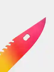 Горчичный деревянный игрушечный штык-нож "М9" лак / 10 видов