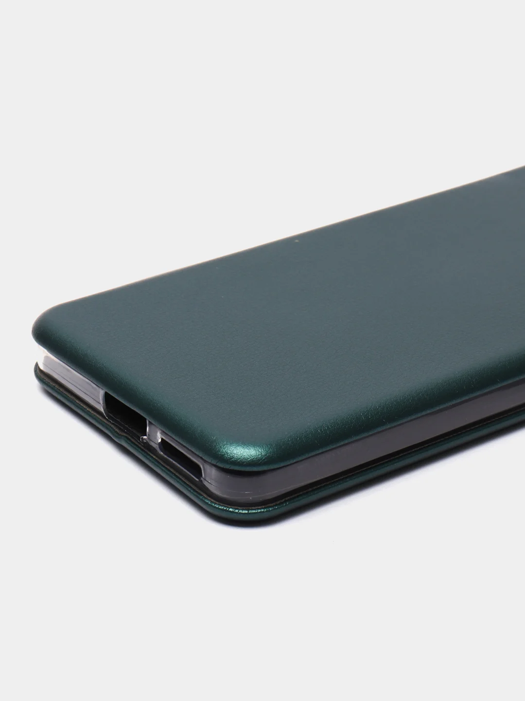 Тёмно-зелёный чехол-книжка для Xiaomi Redmi Note 11 PRO, Note 11 5G, силиконовый