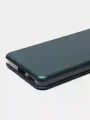 Тёмно-зелёный чехол-книжка для Xiaomi Redmi Note 11 PRO, Note 11 5G, силиконовый