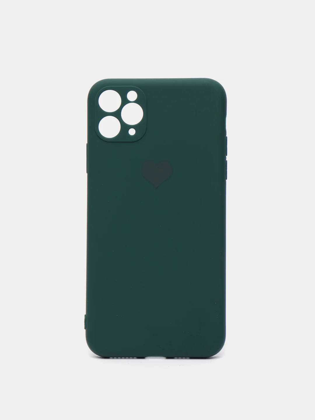 Зеленый чехол Силиконовый для iPhone 11pro max