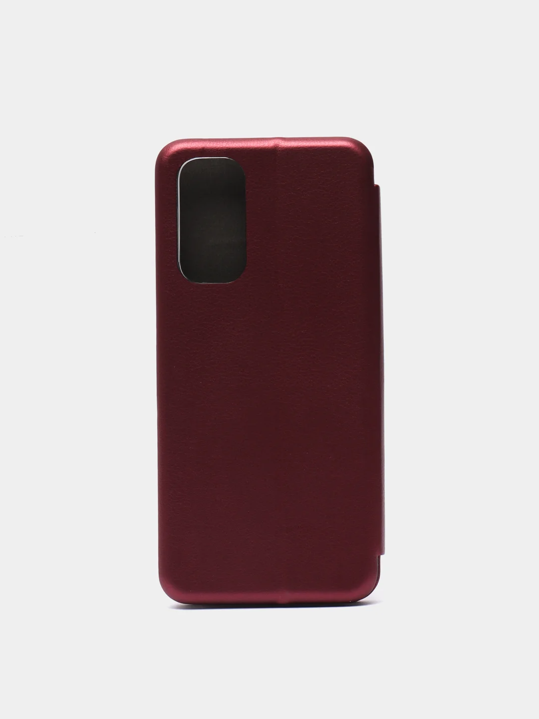 Багровый чехол книжка Xiaomi Redmi Note 11 4G, Redmi Note 11S на магните с функцией подставки
