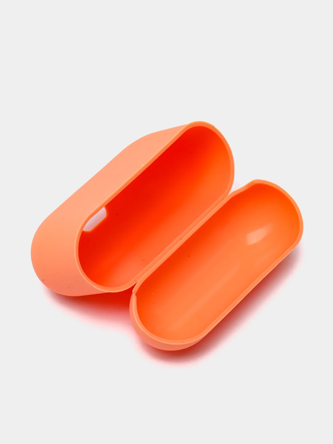 Оранжевый силиконовый защитный чехол для Apple Airpods Pro