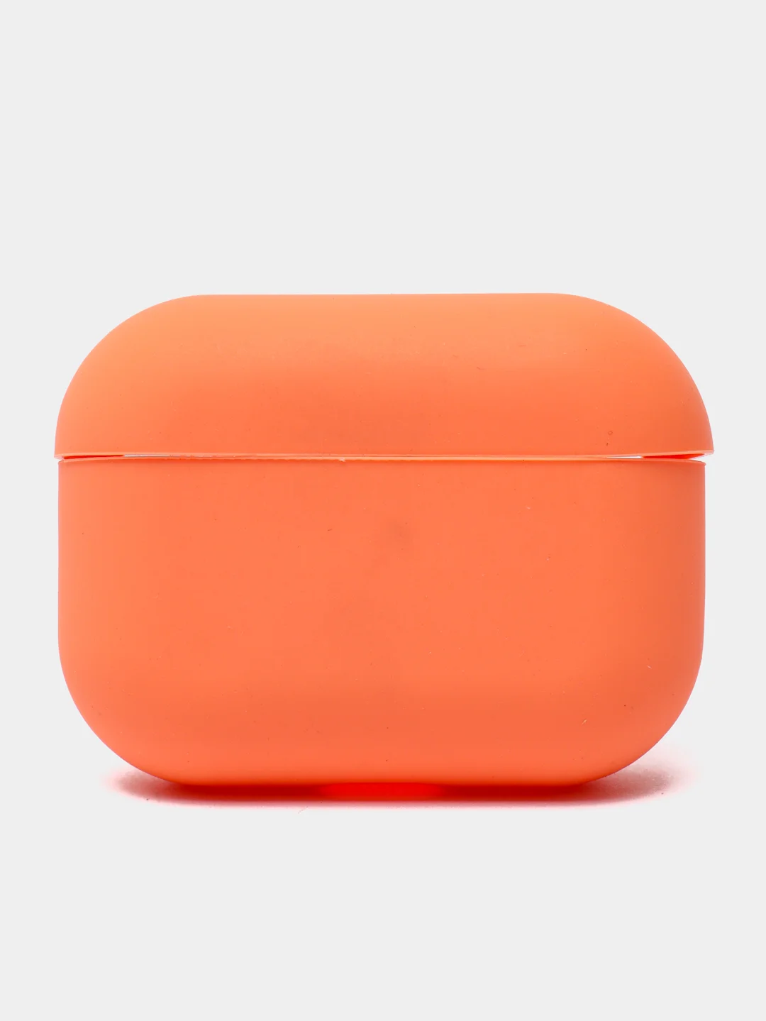 Оранжевый силиконовый защитный чехол для Apple Airpods Pro