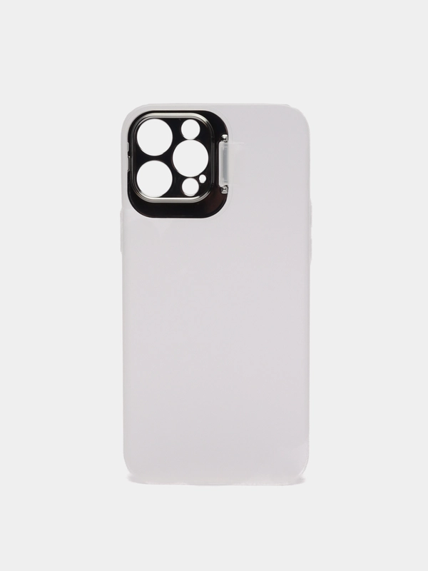 Чехол iPhone 12 Pro Max пластиковый матовый ультратонкий  с защитой камеры