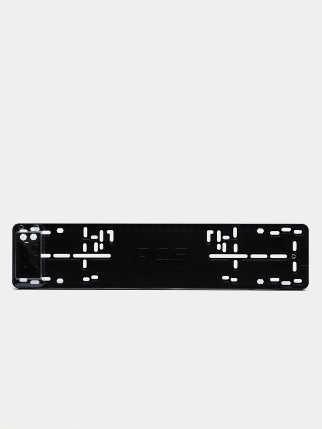 Черный рамка для номера RCS - Light