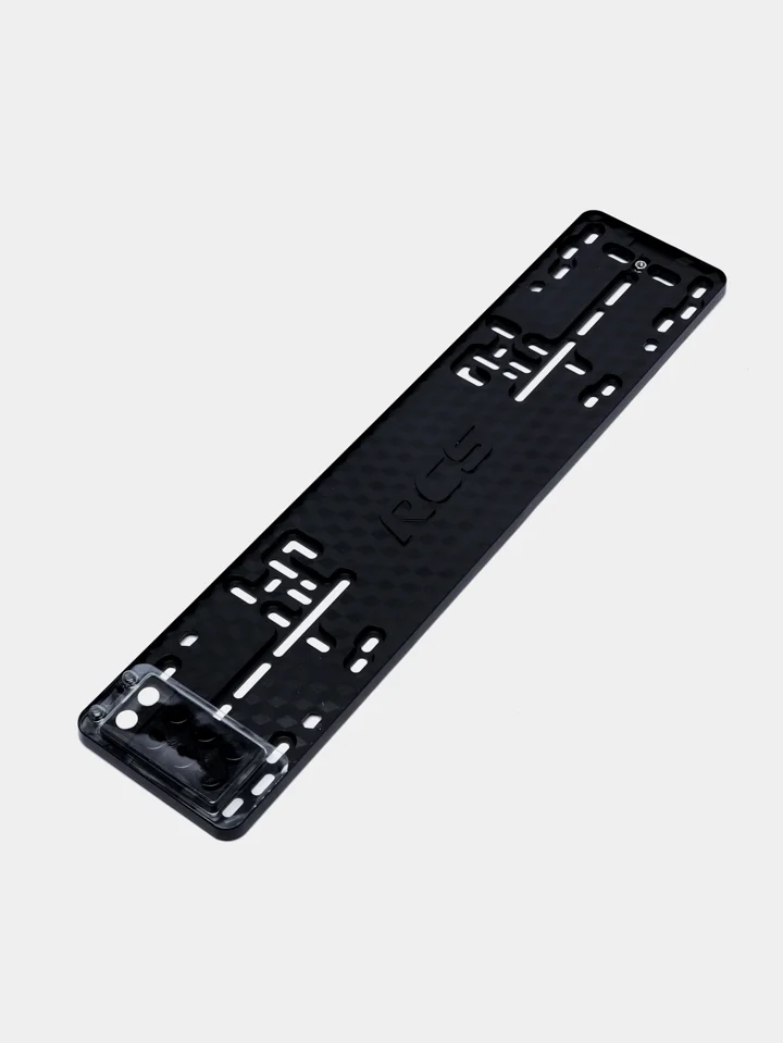 Белый рамка для номера RCS - Light