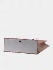 Пакет подарочный на 8 марта, блеск 3Dаппликация, плотный картон 42*31*12см Люкс