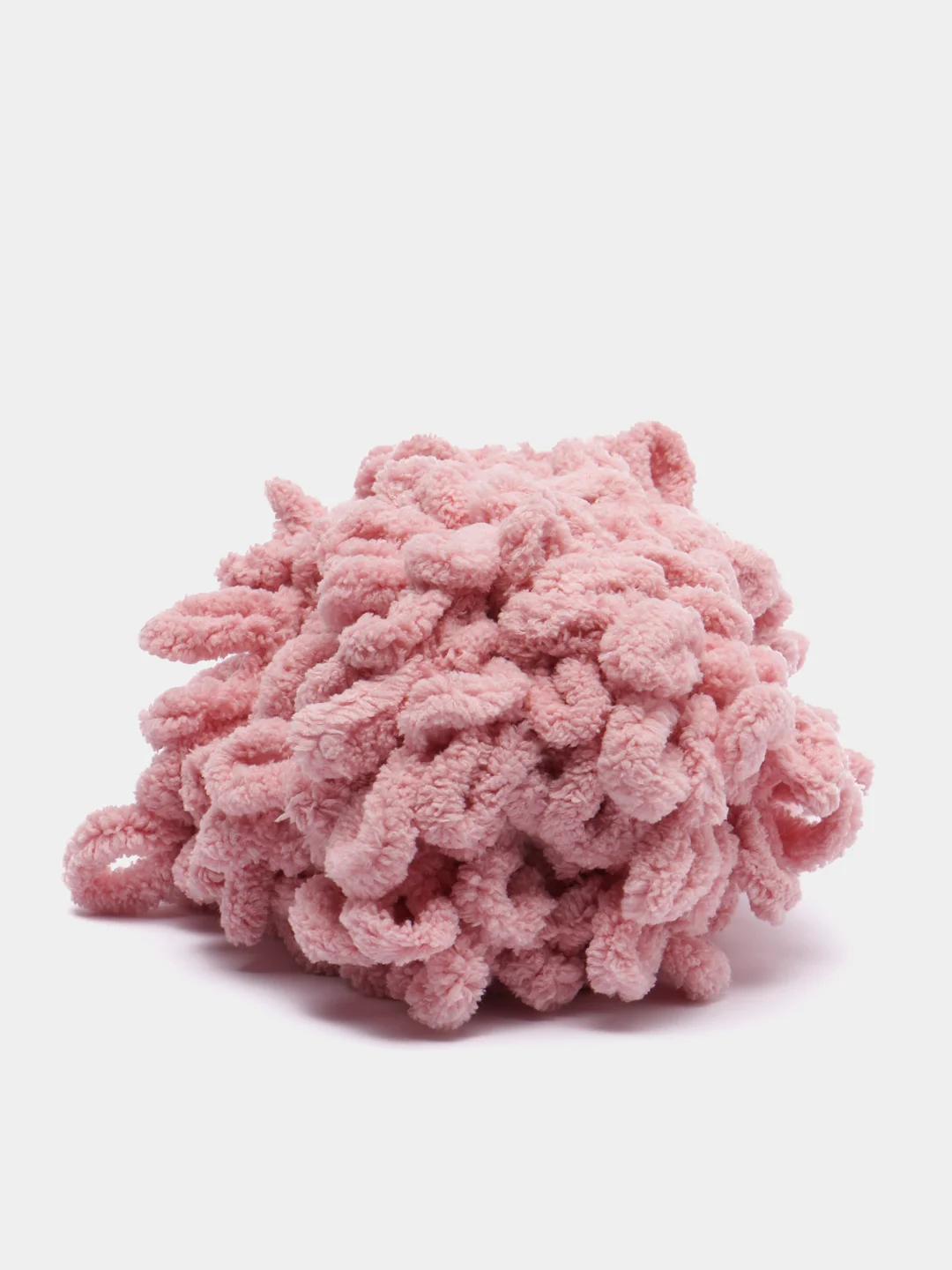Кораллово-розовый пряжа с большими петельками Puffy Alize (Ализе Пуффи), разные цвета