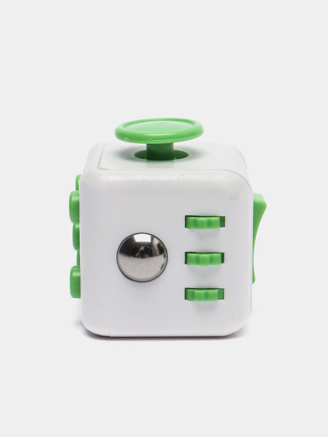 Зеленый кубик-антистресс Fidget Cube (фиджет куб) игрушка развивающая, тактильная, сенсорная