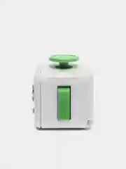 Зеленый кубик-антистресс Fidget Cube (фиджет куб) игрушка развивающая, тактильная, сенсорная