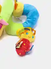 Желтый растяжка-спираль с развивающими игрушками