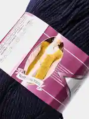 Темно-синий пряжа Alize Cotton Gold 55% Хлопок 45% Акрил 100г 330м Ализе Коттон Голд
