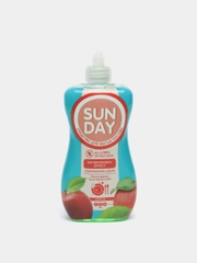 Средство для мытья посуды SUN DAY "Яблоко", 500 мл