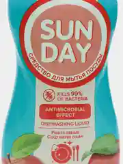 Средство для мытья посуды SUN DAY "Яблоко", 500 мл