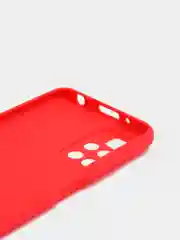 Красный чехол для Redmi 10, силиконовый, с поверхностью soft touch