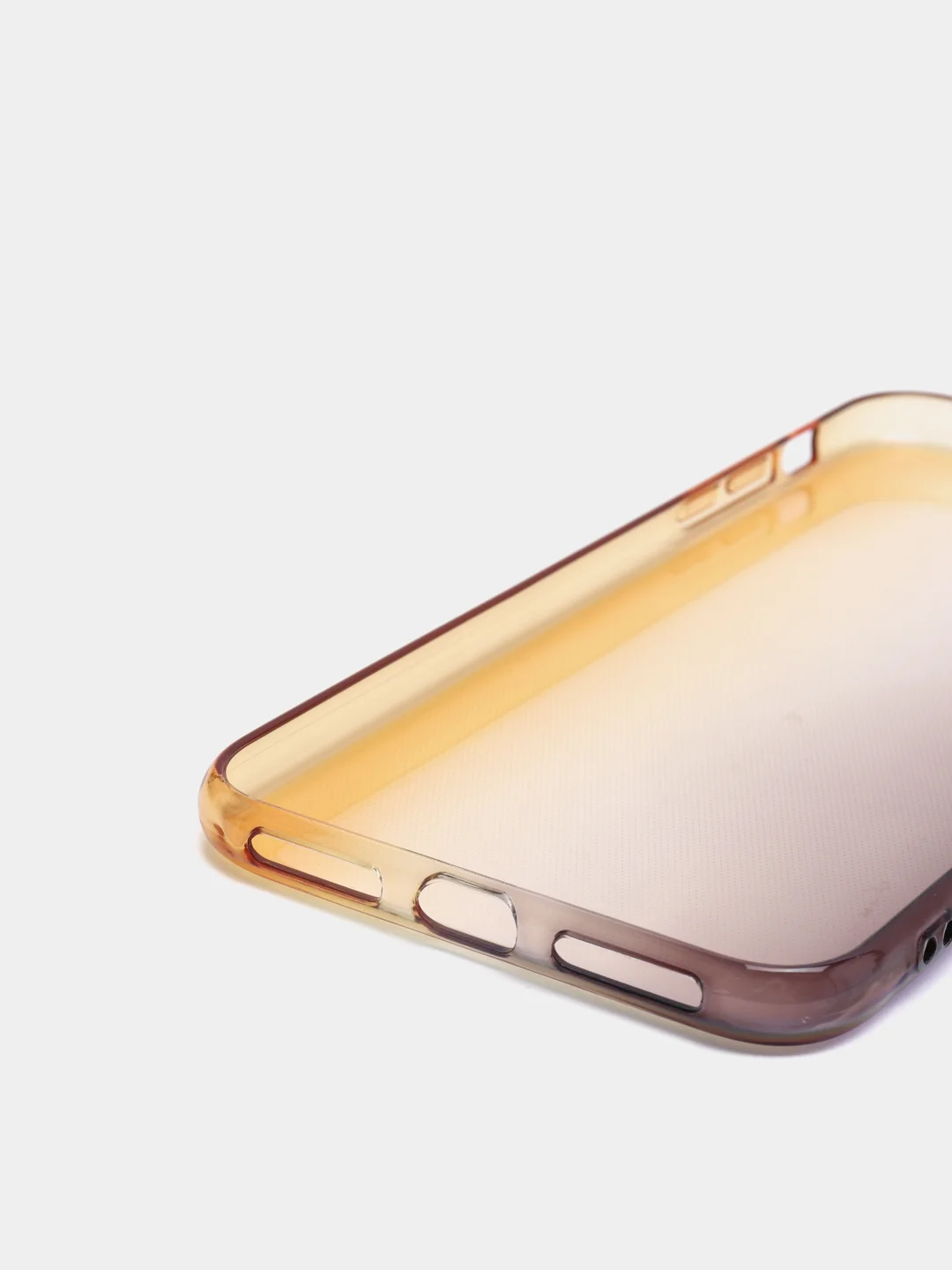 Синий чехол iPhone XR, Xs Max силиконовый прозрачный с градиентом