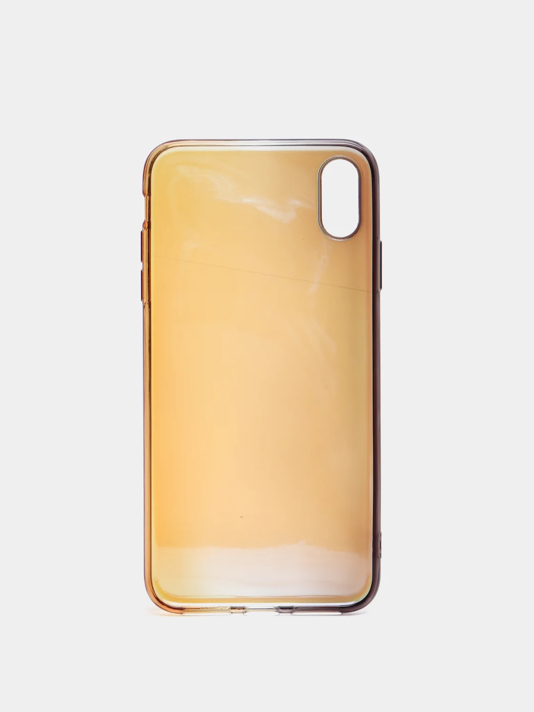Синий чехол iPhone XR, Xs Max силиконовый прозрачный с градиентом