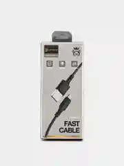 Черный зарядка / Кабель зарядный LENYES LC938 (Micro-USB/Type-C/Lightning) для Android и iPhone