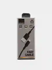 Черный зарядка / Кабель зарядный LENYES LC938 (Micro-USB/Type-C/Lightning) для Android и iPhone