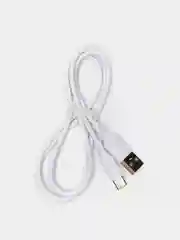 Белый зарядка / Кабель зарядный LENYES LC938 (Micro-USB/Type-C/Lightning) для Android и iPhone