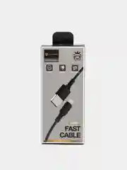 Белый зарядка / Кабель зарядный LENYES LC938 (Micro-USB/Type-C/Lightning) для Android и iPhone