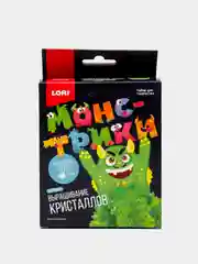 Зеленый набор для выращивания кристаллов "Монстрики"
