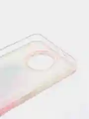 Бордовый чехол на Xiaomi Redmi Note 9T, переливашка