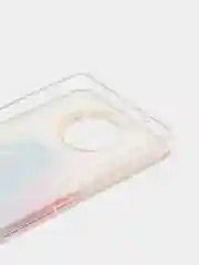 Белый чехол на Xiaomi Redmi Note 9T, переливашка