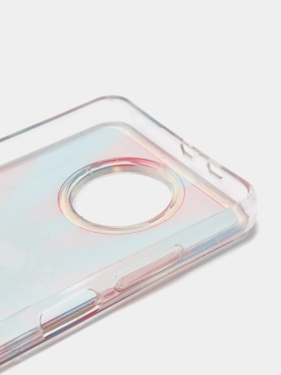 Бирюзовый чехол на Xiaomi Redmi Note 9T, переливашка