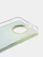 Бежевый чехол на Xiaomi Redmi Note 9T, переливашка