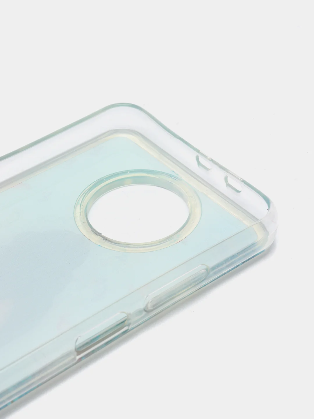 Алый чехол на Xiaomi Redmi Note 9T, переливашка