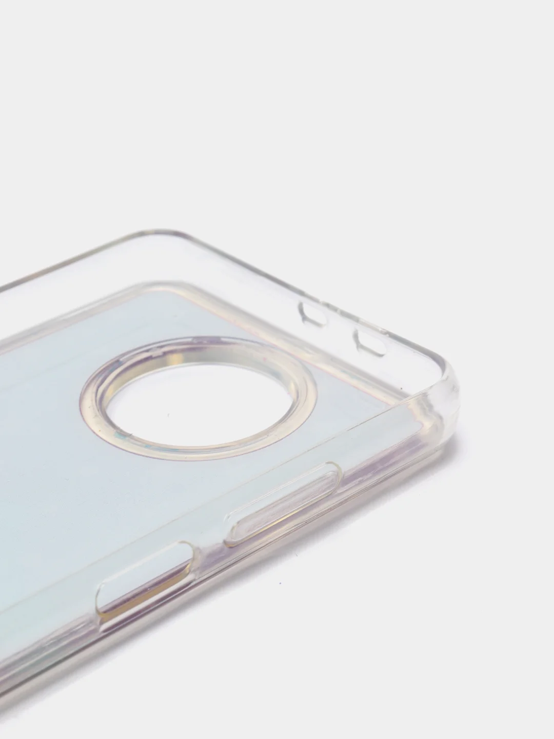 Багровый чехол на Xiaomi Redmi Note 9T, переливашка
