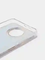Багровый чехол на Xiaomi Redmi Note 9T, переливашка