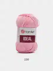 Розовый пряжа YarnArt Ideal 100% Хлопок 50г 170м
