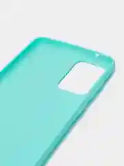 Бирюзовый чехол силиконовый матовый для Samsung Galaxy A72