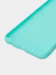 Бирюзовый чехол силиконовый матовый для Samsung Galaxy A72