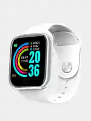 Белый умные смарт часы Smart Watch , мужские и женские, белый, черный и розовый